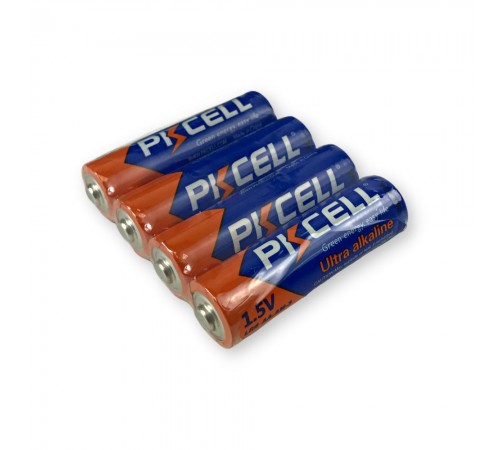 Батарейка PKCELL Ultra Alkaline AA LR6 1.5V, 4шт./плівка Батарейка PKCELL Ultra Alkaline AA LR6 1.5V, 4шт./плівка