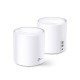Домашня Mesh Wi-Fi система TP-LINK DECO X20 2PK AX1800 1xGE LAN 1xGE WAN MU-MIMO OFDMA (DECO-X20-2-PACK)