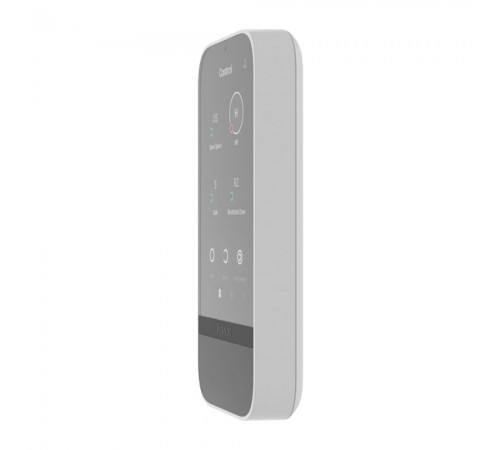 Клавіатура Ajax KeyPad TouchScreen white бездротова з сенсорним екраном Клавіатура Ajax KeyPad TouchScreen white бездротова з сенсорним екраном