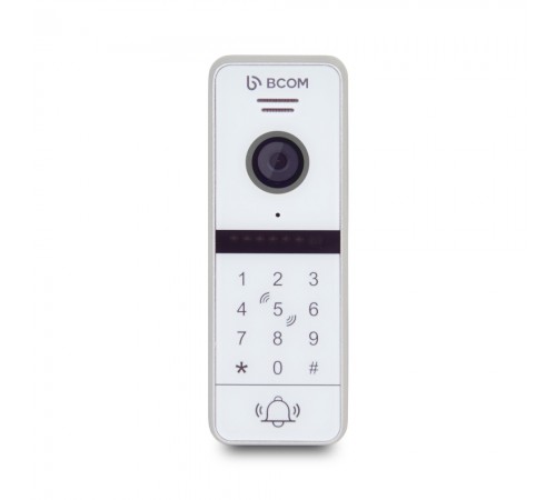 Відеопанель BCOM BT-400FHD-AC White з вбудованою клавіатурою і зчитувачем Mifare Відеопанель BCOM BT-400FHD-AC White з вбудованою клавіатурою і зчитувачем Mifare