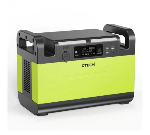 Зарядна станція CTECHi PPS-GT1500 потужністю 1500W/1210Wh Зарядна станція CTECHi PPS-GT1500 потужністю 1500W/1210Wh