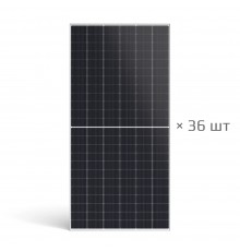 Сонячна панель JA Solar JAM72D40-600/LB  (палета 36 шт)