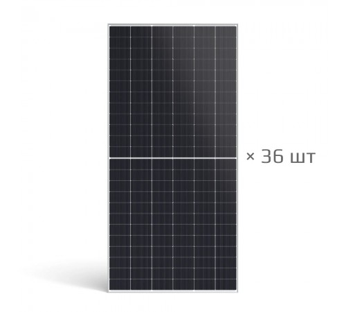 Сонячна панель JA Solar JAM72D40-600/LB  (палета 36 шт)