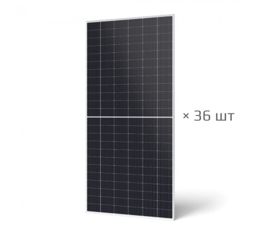 Сонячна панель JA Solar JAM72D40-600/LB  (палета 36 шт)
