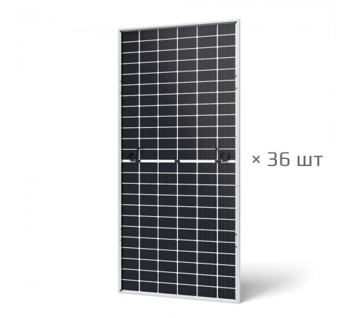 Сонячна панель JA Solar JAM72D40-600/LB  (палета 36 шт)