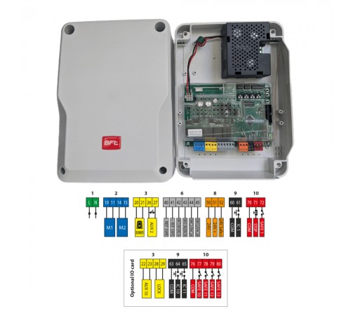 Автоматика для розпашних воріт BFT KUSTOS BT B40 KIT комплект Автоматика для розпашних воріт BFT KUSTOS BT B40 KIT комплект