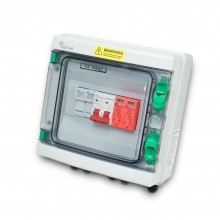 Сонячна PV розподільна коробка LQX1/1DC500VB1-1532-PG, DC 500В 1 вхід 1 вихід, з блискавкозахистом