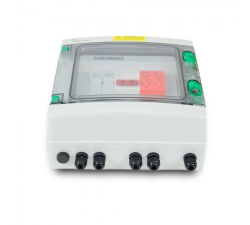 Сонячна PV розподільна коробка LQX1/1DC500VB1-1532-PG, DC 500В 1 вхід 1 вихід, з блискавкозахистом
