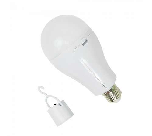 Лампа LED акумуляторна Lightwell 12Вт Е27 LW-EMB-12W Лампа LED акумуляторна Lightwell 12Вт Е27 LW-EMB-12W