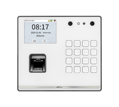 Біометричний термінал ZKTeco M2F PRO-LR [FP][MF][WIFI] розпізнавання по обличчю, відбитку пальця, карті Mifare, з Wi-Fi