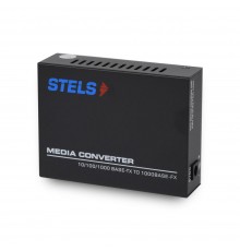 Медiаконвертер STELS 10/100/1000-TX RJ45 + 100/1000-FX SFP-слот