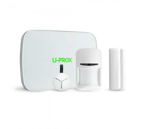 Комплект бездротової охоронної сигналізації U-Prox MPX G KF kit White