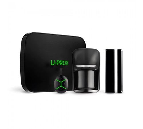 Комплект бездротової охоронної сигналізації U-Prox MPX LE KF kit Black Комплект бездротової охоронної сигналізації U-Prox MPX LE KF kit Black