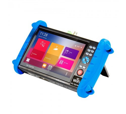 Тестер відеокамер Noyafa NF-IPC722ATCHS з Wi-Fi, 4K та PoE для камер IP, AHD, TVI, CVI, EX-SDI