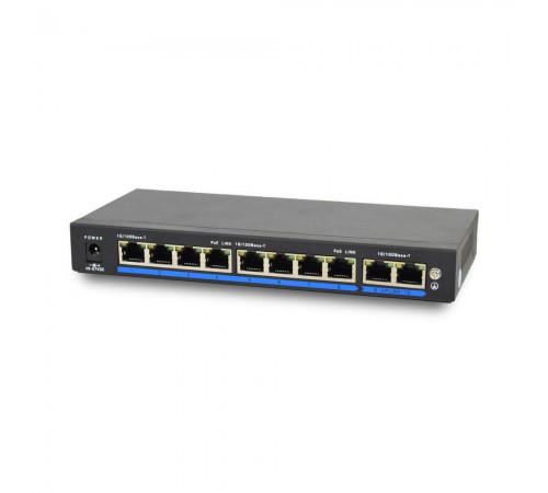 Комутатор PoE-1010-8P/250m/8L Комутатор PoE-1010-8P/250m/8L