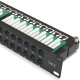 Патч-панель 19" 48xRJ-45 UTP, кат. 6, 1U, dual type, Kingda