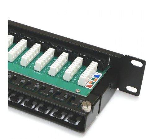 Патч-панель 19" 48xRJ-45 UTP, кат. 6, 1U, dual type, Kingda Патч-панель 19" 48xRJ-45 UTP, кат. 6, 1U, dual type, Kingda