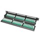 Патч-панель 19" 48xRJ-45 UTP, кат. 6, 1U, dual type, Kingda