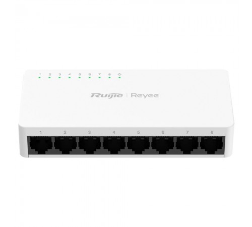 Комутатор 8 портів некерований Ruijie Reyee RG-ES08F 100М