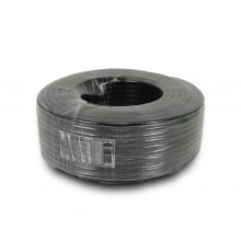 Кабель коаксіальний RG690-Cu+2*0.5 PE, зовнішній комбінований, бухта 100 м