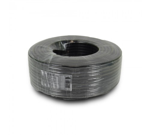 Кабель коаксіальний RG690-Cu+2*0.5 PE, зовнішній комбінований, бухта 100 м