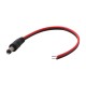 Роз'єм живлення (тато. male) B Power jack 2.1*5.5mm з дротом 25 см