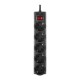 Мережевий фільтр PREMIUM LP-X5 2 м Black (3520Вт)