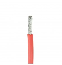 Силіконовий кабель Silicone wire 12AWG red багатожильний гнучкий (1 метр)