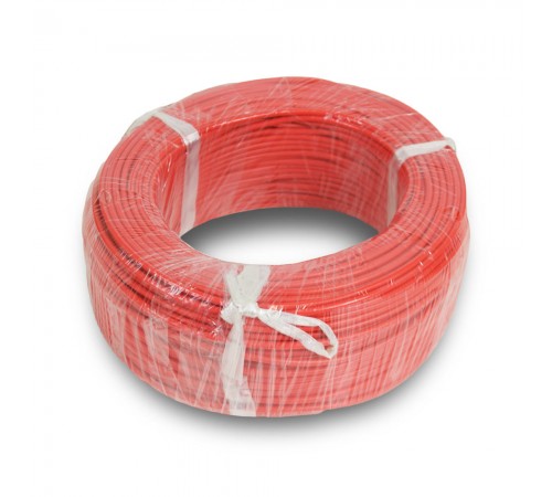 Силіконовий кабель Silicone wire 12AWG red багатожильний гнучкий (1 метр)