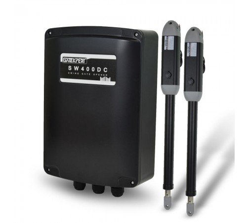 Автоматика для розпашних воріт GATEXPERT SW400DC (dual arms) комплект Автоматика для розпашних воріт GATEXPERT SW400DC (dual arms) комплект