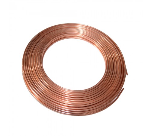 Труба мідна HALCOR (09,525мм) – 3/8", T=0,81мм, бухта L=50м Труба мідна HALCOR (09,525мм) – 3/8", T=0,81мм, бухта L=50м