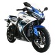Електроскутер TV6 Wuxi Jose Electric 3000W 72V 60Ah white & blue