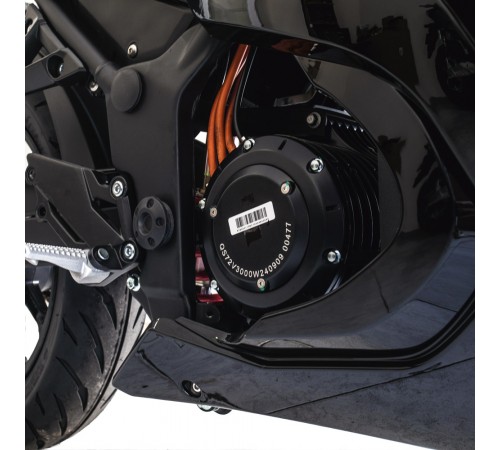 Електроскутер TV6 mid-drive Wuxi Electric 3000W 72V 60Ah black