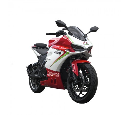 Електроскутер TV8 Wuxi Jose Electric 3000W 72V 60Ah red & white Електроскутер TV8 Wuxi Jose Electric 3000W 72V 60Ah red & white