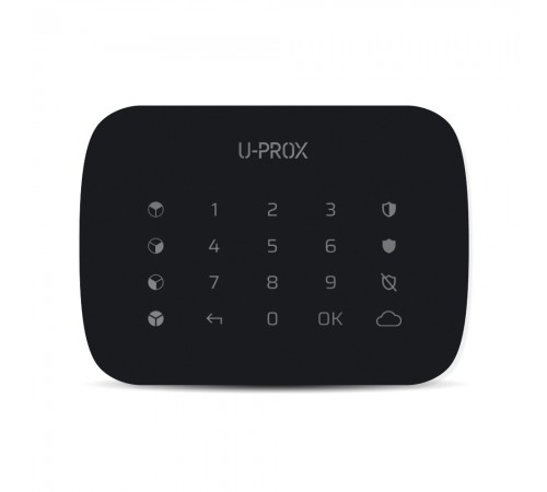 Бездротова сенсорна клавіатура U-Prox Keypad G4 для чотирьох груп Бездротова сенсорна клавіатура U-Prox Keypad G4 для чотирьох груп